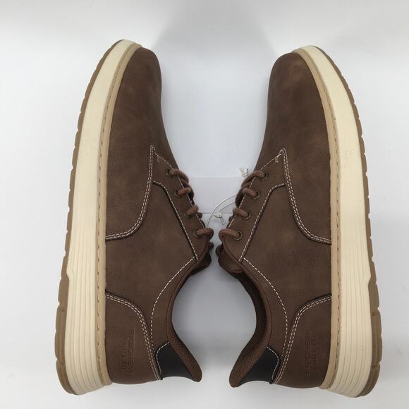 Skechers Relaxed Hands Free Swift Fit Mens 10 Slipon Casual Dress Shoe Brown NIB main image 4
